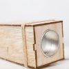 2 PCS Creative Christmas Mini Wooden Candlestick Christmas Home Decoration Desktop Decoration, Size: L - Image 6