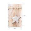2 PCS Creative Christmas Mini Wooden Candlestick Christmas Home Decoration Desktop Decoration, Size: L - Image 7