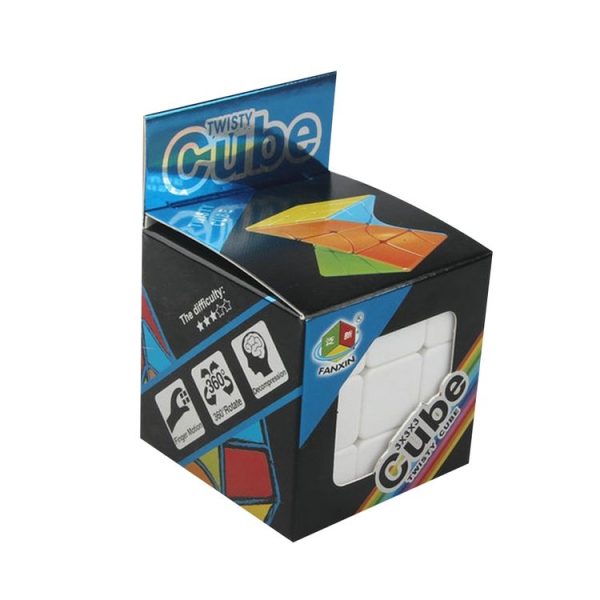 Third-order Shaped Twisted Cube Fluorescent Cube Children Educational Toys (Random Color Delivery) - Image 7