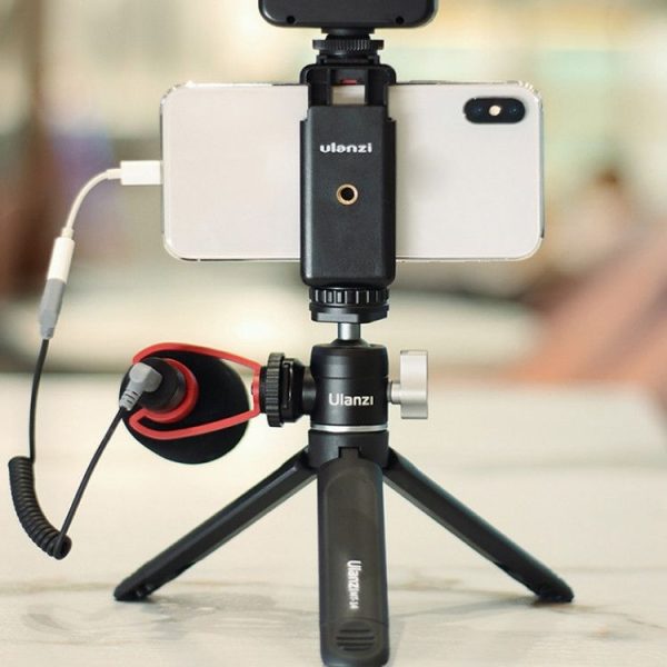 Ulanzi MT-14 Extension Tripod Mount Mini Selfie Stick Holder Handle Grip for SmartPhones SLR Camera Vlogging - Image 6