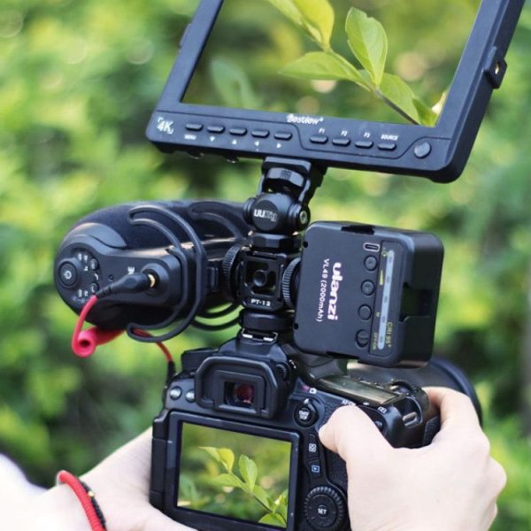 Ulanzi PT-12 Camera Triple Cold Shoe Hot Shoe Mount Adapter Expansion Microphone Fill Light Bracket Accessories - Image 6