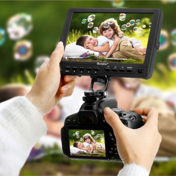 UURig U-40 Camera Monitor Mounting Bracket Adjustable Angle 1 / 4 inchThread Ballhead Cold Shoe Adapter - Image 10
