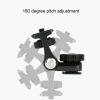 UURig U-40 Camera Monitor Mounting Bracket Adjustable Angle 1 / 4 inchThread Ballhead Cold Shoe Adapter - Image 4