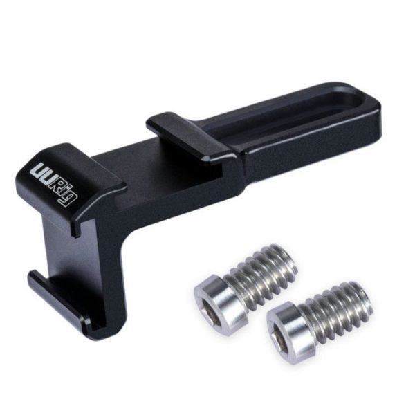 UURig R021 2-Head Hot Shoe Expansion Accessories Microphone Fill Light Extension Bracket for Camera Micro Single - Image 2