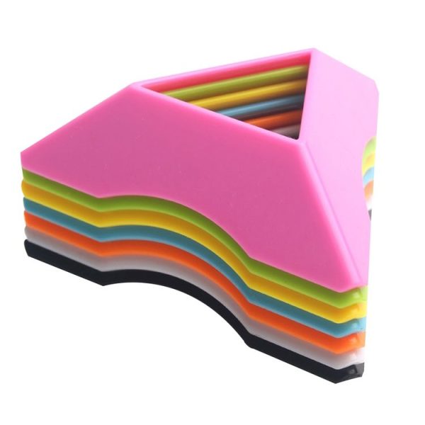 5 PCS Professional Durable Plastic Magic Cube Base Bracket (Random Color Delivery) - Image 2