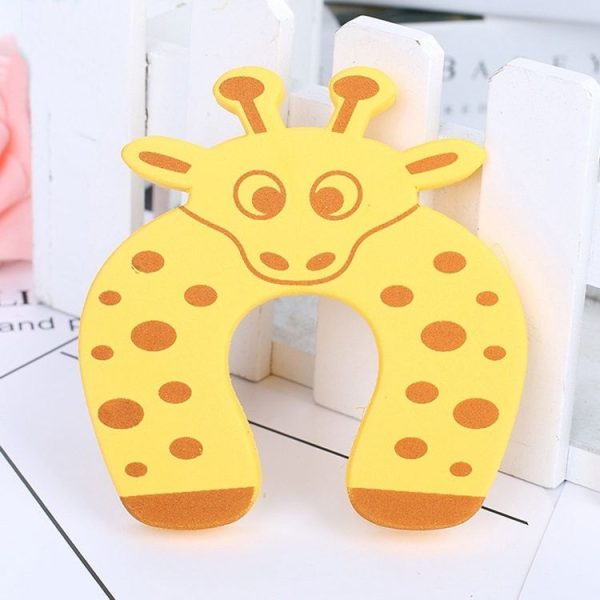 Baby Proofing Door Stoppers Finger Safety Guard Holder Lock Safety Guard Finger Protect Toy For Baby Random Color Delivery - Image 2