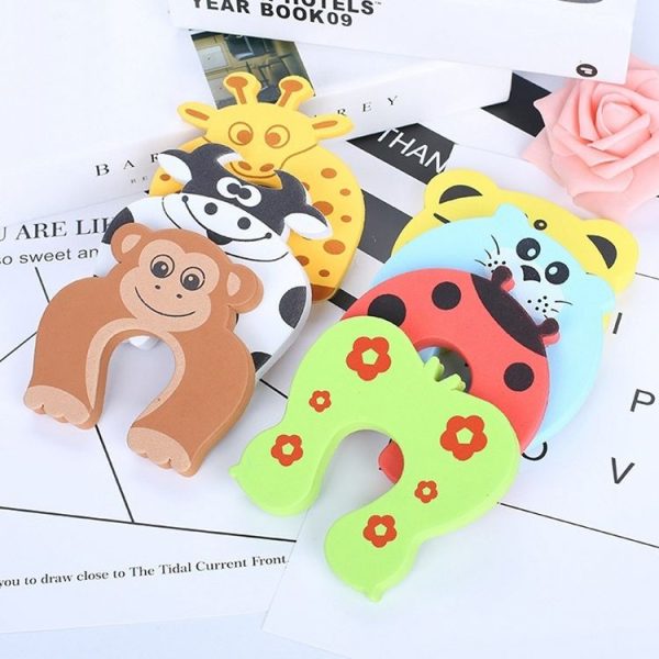 Baby Proofing Door Stoppers Finger Safety Guard Holder Lock Safety Guard Finger Protect Toy For Baby Random Color Delivery - Image 4