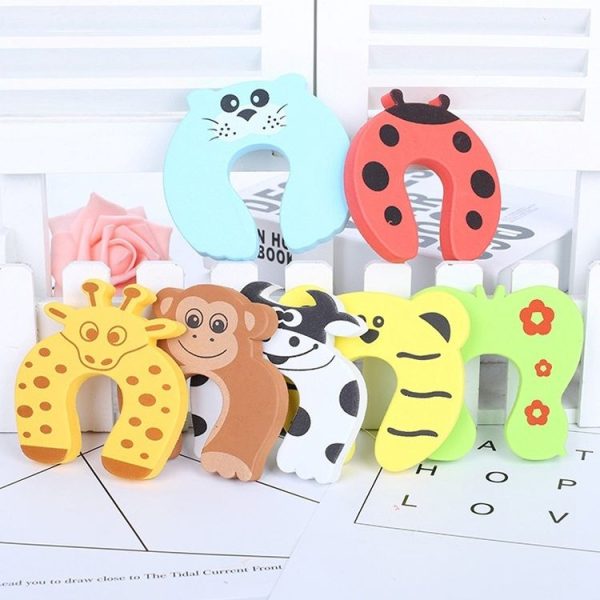 Baby Proofing Door Stoppers Finger Safety Guard Holder Lock Safety Guard Finger Protect Toy For Baby Random Color Delivery - Image 5