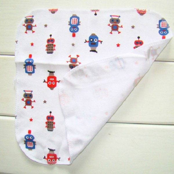 8 PCS / LOT Cotton Newborn Baby Towels Saliva Towel Baby Boys Girls Nursing Towel Handkerchief (Girls Color) - Image 7