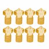 8 PCS Bugatti 3D Printer Accessories E3D-V5 V6 Nozzle M6 Thread Consumables Hot Nozzle, Size: 1.75 / 0.3mm