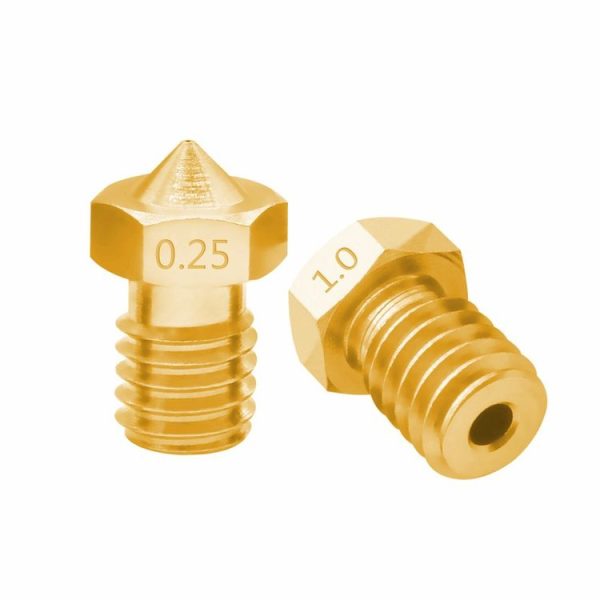 8 PCS Bugatti 3D Printer Accessories E3D-V5 V6 Nozzle M6 Thread Consumables Hot Nozzle, Size: 3 / 0.4mm - Image 6