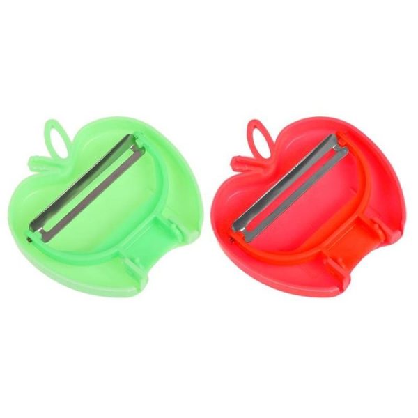 10 PCS Foldable Apple Shape Potato Grater Knife Vegetables Peeler Double Planing Grater Kitchen Tools (Green) - Image 4
