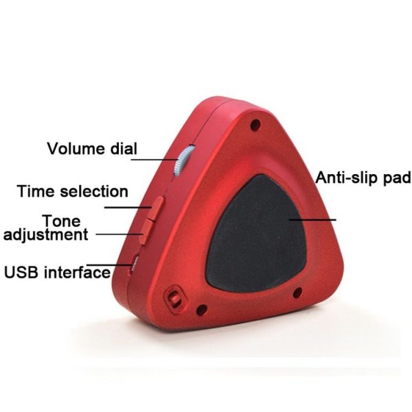 ENO EM-688 Electronic Vocal Rechargeable Metronome For Piano / Guitar / Drum / Guzheng / Violin (Black) - Image 4