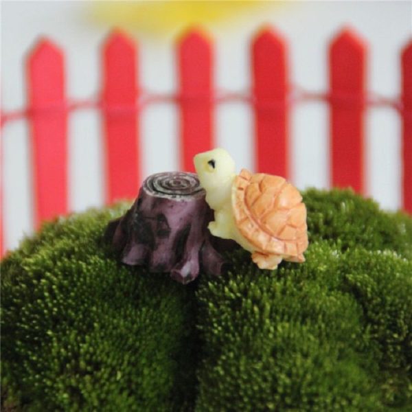 2 PCS Resin Small Stump Creative Tree Pier Micro Landscape Accessories, Random Color Delivery - Image 7
