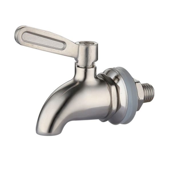 Drink Dispenser Beverage Wine Barrel Tap Spigot Stainless Steel Coffee Juice Faucet - Image 2
