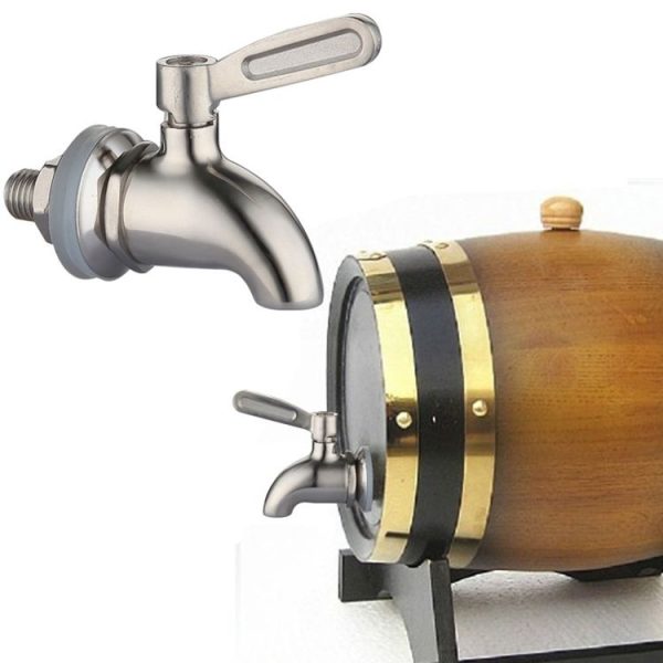 Drink Dispenser Beverage Wine Barrel Tap Spigot Stainless Steel Coffee Juice Faucet - Image 5