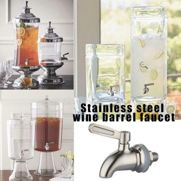 Drink Dispenser Beverage Wine Barrel Tap Spigot Stainless Steel Coffee Juice Faucet - Image 8