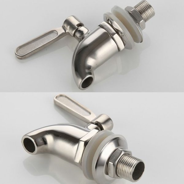 Drink Dispenser Beverage Wine Barrel Tap Spigot Stainless Steel Coffee Juice Faucet - Image 3