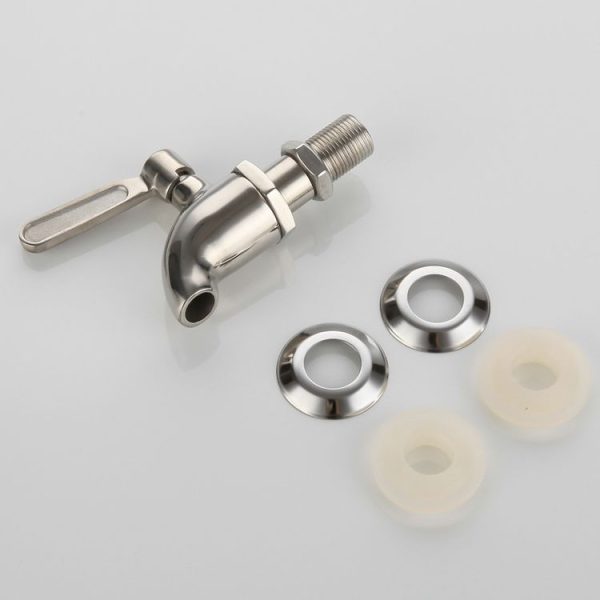 Drink Dispenser Beverage Wine Barrel Tap Spigot Stainless Steel Coffee Juice Faucet - Image 4