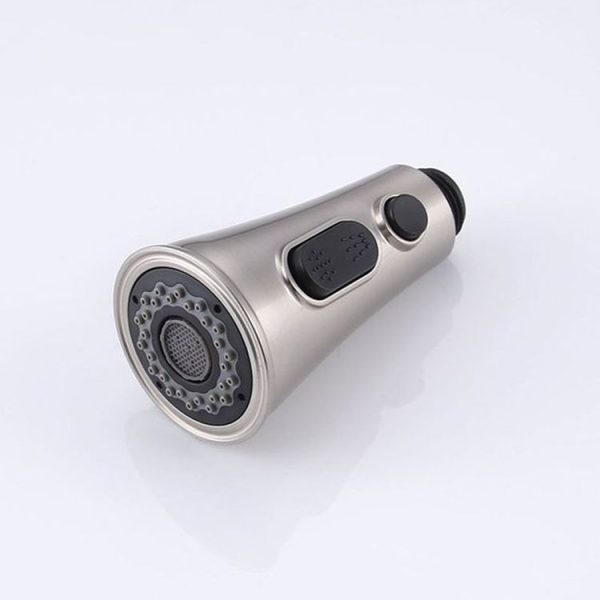 Kitchen Horn Button Switch Pausable Faucet Sprinkler Water Saving Nozzle Sprayer Filter - Image 2