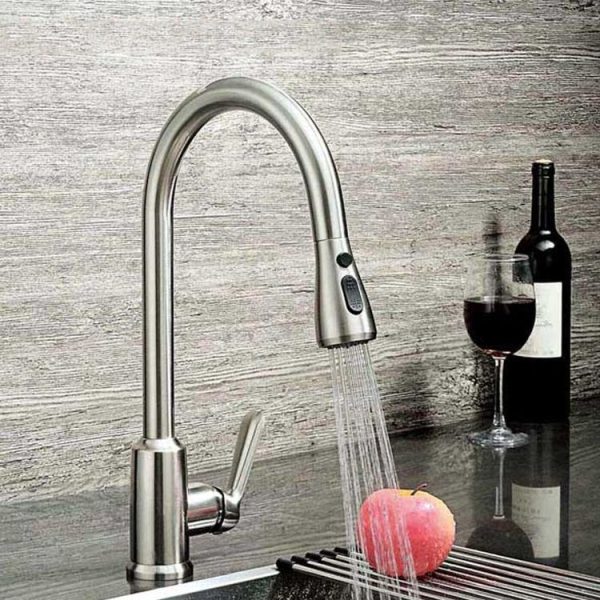 Kitchen Horn Button Switch Pausable Faucet Sprinkler Water Saving Nozzle Sprayer Filter - Image 7