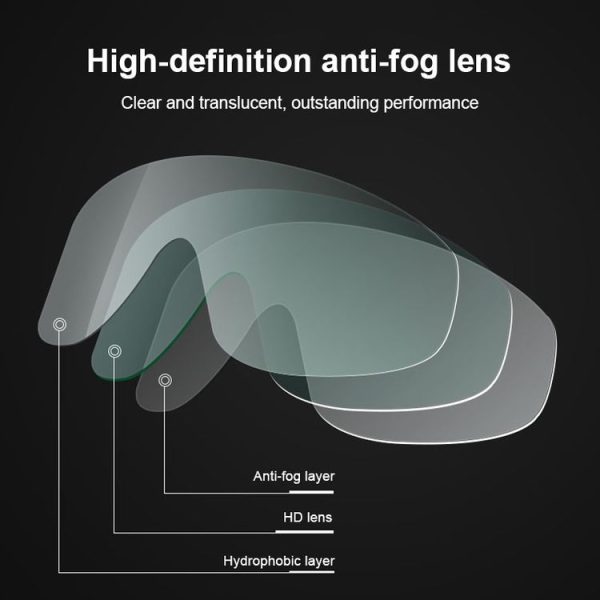 Liquid Silicone Swimming Equipment HD Anti-fog Comfortable Electroplated Swimming Goggles (White Gold Plated) - Image 5