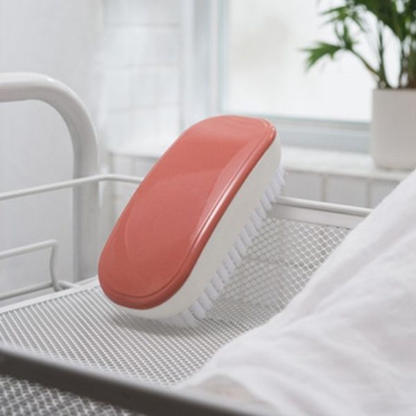 Household Soft Hair Decontamination Shoe Brush Colorful Cleaning Laundry Brush (White) - Image 7