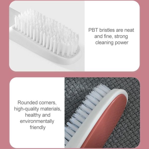 Household Multifunctional Clothes Washing Laundry Brushes Shoe Brush (Yellow) - Image 4
