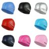Adult Unisex PU Coated Comfortable Waterproof Swimming Cap (Pink) - Image 5