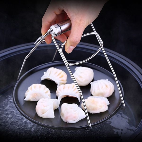 SSGP Anti-scalding Clip Bowl Lifter Stainless Steel Bowl Clip Kitchen Supplies - Image 6