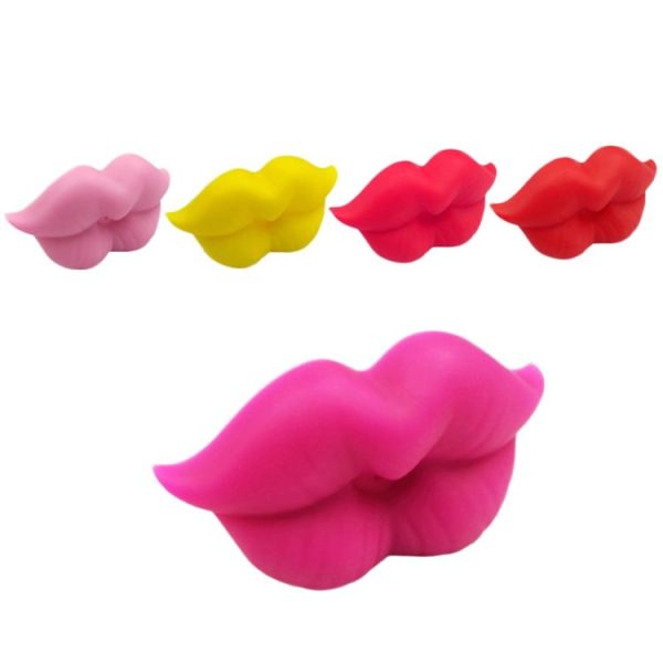 3 PCS Newborn Pacifier Red Lips Dummy Pacifiers Funny Silicone Baby Nipples Teether Soothers Pacifier (Yellow) - Image 5