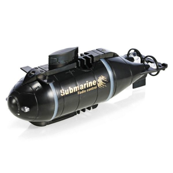 Rechargeable Mini 6-Channel Remote Submarine (Black)