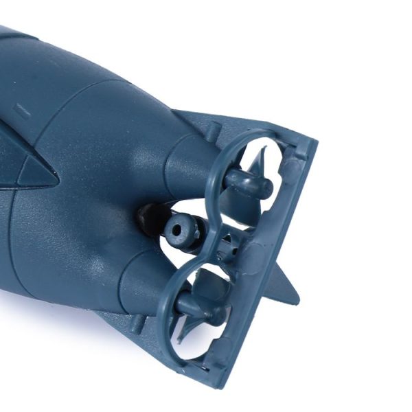 Rechargeable Mini 6-Channel Remote Submarine (Black) - Image 5