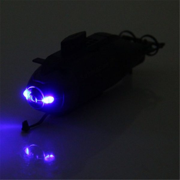 Rechargeable Mini 6-Channel Remote Submarine (Black) - Image 7