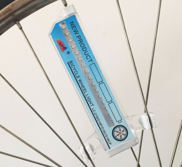 Bike Cycling Bicycle Tire Valve 32 Led Flash Spoke Wheel Light (32LEDs) - Image 5