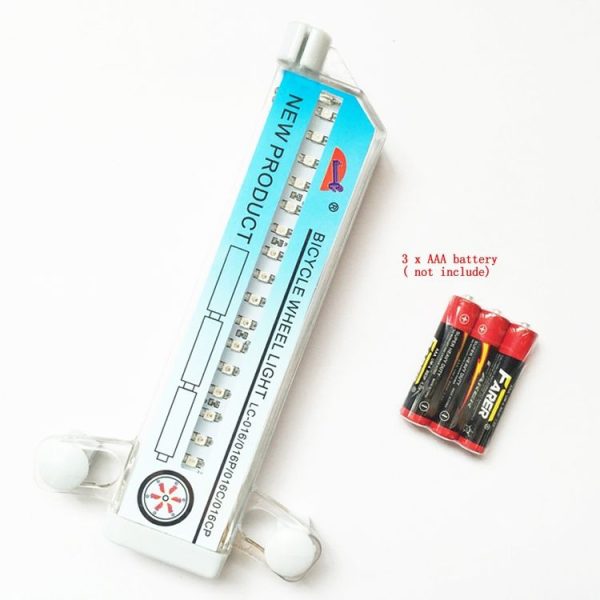 Bike Cycling Bicycle Tire Valve 32 Led Flash Spoke Wheel Light (32LEDs) - Image 6