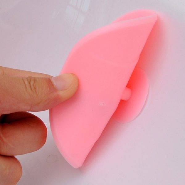 Wash Basin Silicone Floor Drain Cover Kitchen Pool Water Plug Bathroom Tray Sink Leak-proof Cover (Pink) - Image 3