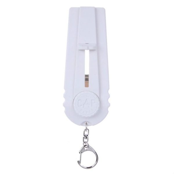 Launcher Beer Bottle Opener Shooting Flying keychain Ring (White) - Image 2