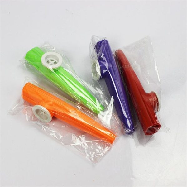 10PCS Plastic Kazoo Children Accompaniment Instrument, Random Color Delivery - Image 5