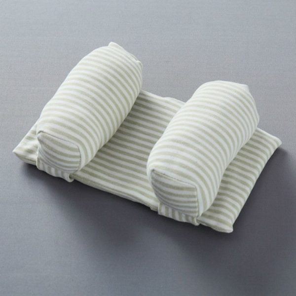 Baby Pillow Adjustable Color Cotton Styling Pillow (Light Green) - Image 2
