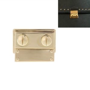 Luggage Hardware Accessories Female Bag Lock Buckle (Light Gold)