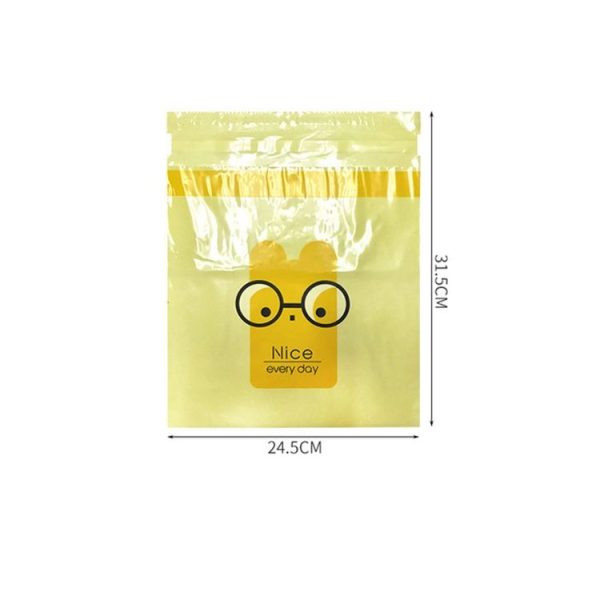 15 PCS Creative Cute Car Garbage Bag Paste-type Cleaning Bag for Car Interior (Pink) - Image 3