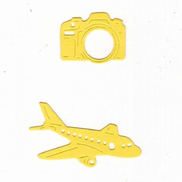 6 In 1 Aircraft Ship Cutter Die Scrapbook Photo Album Embossing Knife Die - Image 4