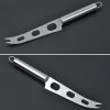 Stainless Steel Cheese Knife With Fork Tip Cheese Butter Knife Slicer Butter Pizza Cutter - Image 4