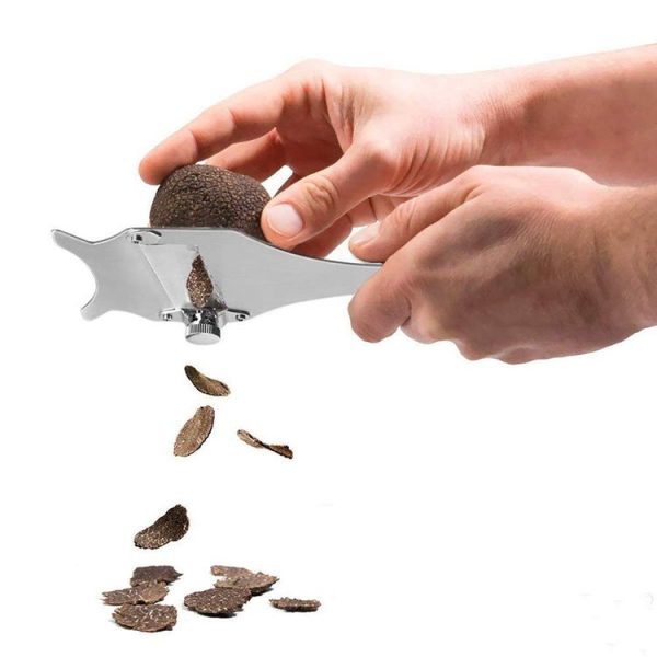 Fork-shaped Chocolate Planer Stainless Steel Truffle Slicer Cheese Grater - Image 3