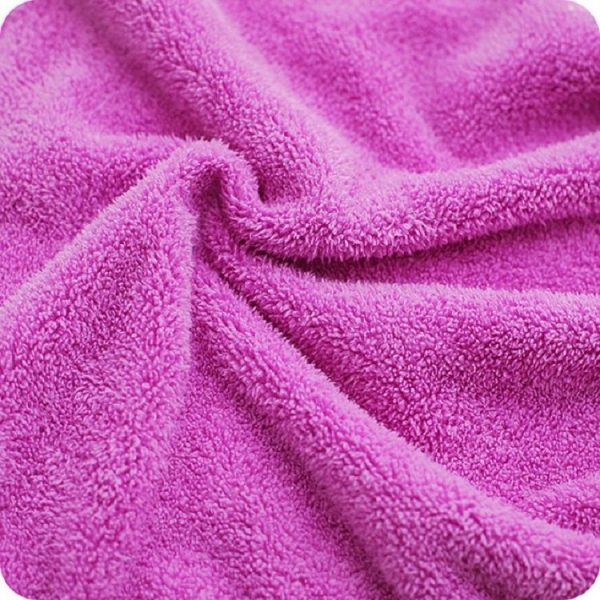 5 PCS Fruit Pattern Bathroom Kitchen Hanging Coral Fleece Absorbent Cloth Towels Random Color Delivery - Image 4
