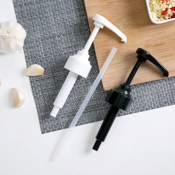 2pcs Household Fuel Consumption Quantitative Bottle Press Type Nozzle Pump Head (Black) - Image 7