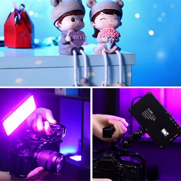 VIJIM VL-3 Portable Full Color RGB Photography Fill Light Special Shooting Light (Black) - Image 9