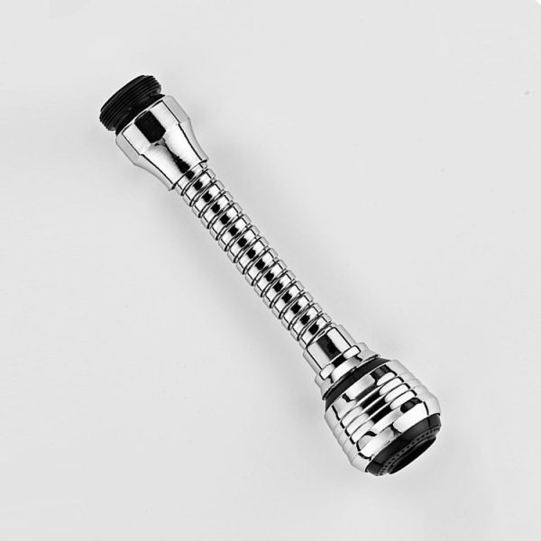 360 Degree Rotate Kitchen Accessories Long Water Bubbler Filter Water Saving Aerator Nozzle Tap - Image 2
