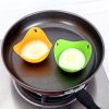 Silicone Egg Cooker Egg Bracket Kitchen Tools Pancake Cookware Bakeware Steam Eggs Plate Tray Yellow - Image 8
